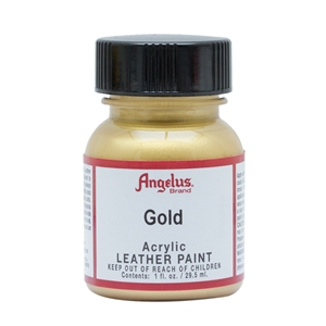 Angelus Metallic Acrylic Leather Paint 1 fl oz/30ml Bottle