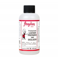 Angelus Leather Preparer & Deglazer. 5 fl oz/119ml Bottle