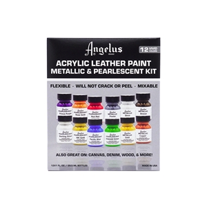 Angelus Leather Acrylic Paint Basics Kit