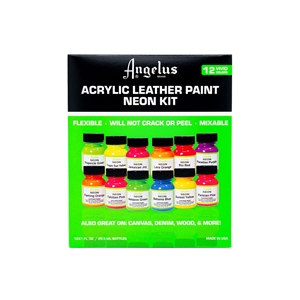 Angelus Leather Acrylic Paint Basics Kit